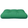 vidaXL Coussin de palette vert 50x50x12 cm tissu