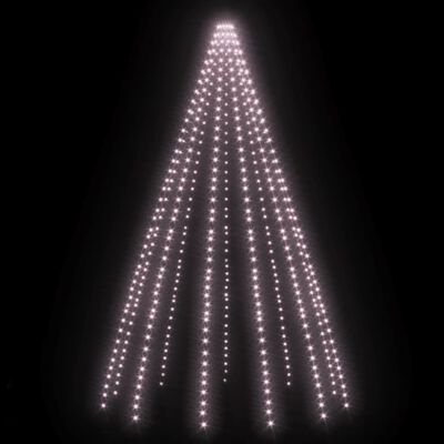 vidaXL Guirlande lumineuse filet d'arbre de Noël 500 LED 500 cm