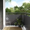 vidaXL Paravent de balcon anthracite 600x100 cm r&eacute;sine tress&eacute;e