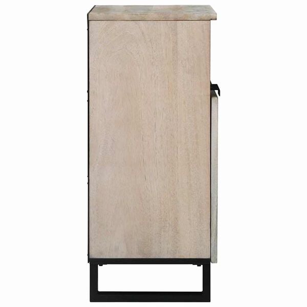 vidaXL Meubles et &eacute;tag&egrave;res de rangement pour m&eacute;dias Blanc et Noir