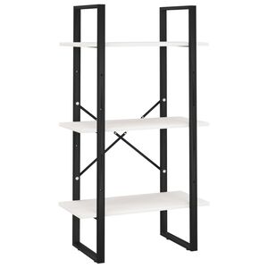 vidaXL &Eacute;tag&egrave;re de rangement Blanc 60x30x105 cm Bois de pin massif