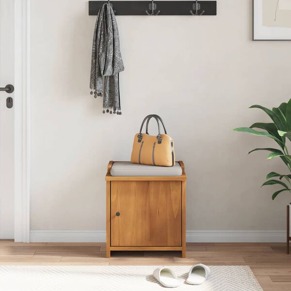 vidaXL Banc de couloir SANDNES 45x40x50 cm bois de pin massif