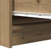 vidaXL Buffet ch&ecirc;ne artisanal 100x35x76 cm bois d'ing&eacute;nierie
