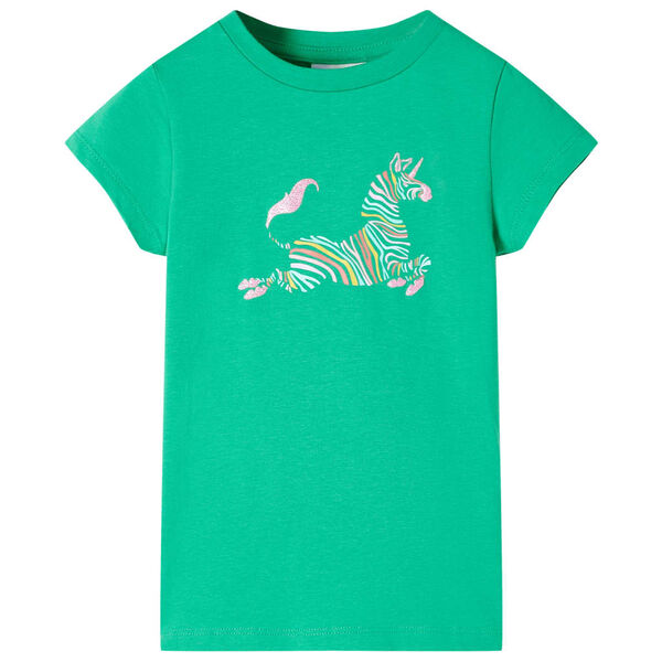 T-shirt pour enfants vert 92