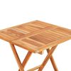 vidaXL Ensemble de bistro 3 pcs avec coussins vert vif Bois de teck