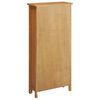 vidaXL Armoire de rangement 50x22x110 cm Bois de chêne massif