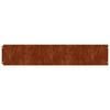 vidaXL Bordures de pelouse 10 pcs 20x103 cm acier corten flexible