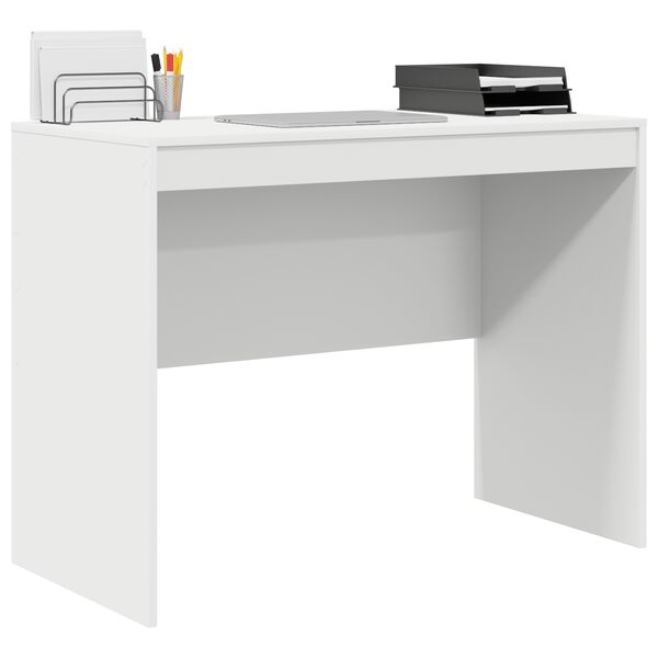 vidaXL Bureau Blanc 100 x 50 x 76 cm