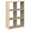 vidaXL &Eacute;tag&egrave;re s&eacute;paratrice de pi&egrave;ce ch&ecirc;ne sonoma 69,5x29x103,5 cm