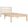 vidaXL Cadre de lit sans matelas 75x190 cm