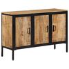 vidaXL Buffet 105x35x70 cm bois de manguier brut massif