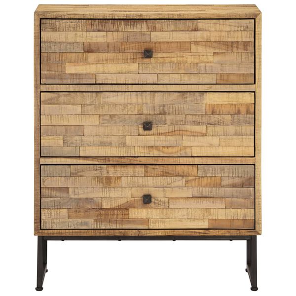 vidaXL Buffet Bois de teck recyclé 60x30x75 cm