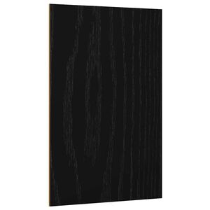vidaXL Panneaux d&eacute;coratifs 12 pi&egrave;ces Ch&ecirc;ne noir 40 x 60 x 0,27 cm