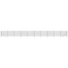 vidaXL Cl&ocirc;ture en treillis m&eacute;tallique anthracite 2,2x25 m