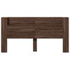 vidaXL T&ecirc;te de lit Ch&ecirc;ne brun 200 x 16,5 x 103,5 cm Bois d'ing&eacute;nierie