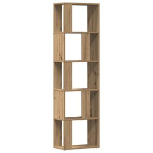 vidaXL Biblioth&egrave;que ch&ecirc;ne artisanal 45x24x159 cm bois d'ing&eacute;nierie