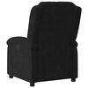 vidaXL Fauteuil inclinable de massage &eacute;lectrique noir velours