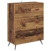 vidaXL Haut Armoire Bois Ancien 69,5 x 34 x 180 cm Bois d'ing&eacute;nierie
