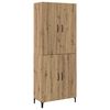 vidaXL Haut Armoire 2 pc Ch&ecirc;ne artisanal 69,5 x 34 x 180 cm