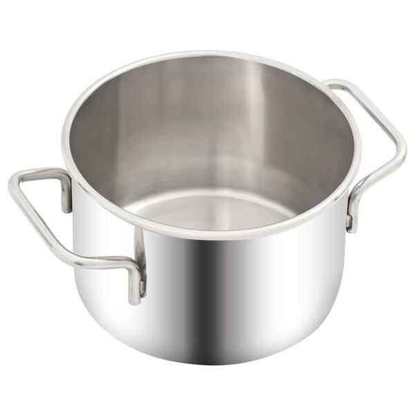 vidaXL Chambre &agrave; vide Inox 3,7 L