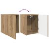 vidaXL Ensemble meuble TV 3 pcs Ch&ecirc;ne artisanal Bois d'ing&eacute;nierie