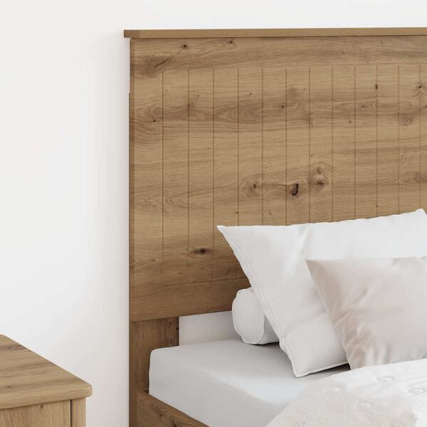 vidaXL Tête de lit Chêne artisanal 75 cm Bois d'ingénierie