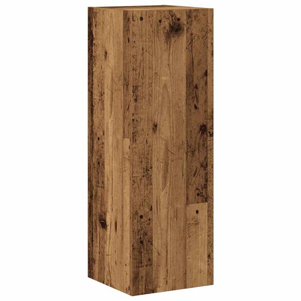 vidaXL Ensemble de meuble TV mural 8 pcs vieux bois bois d'ing&eacute;nierie