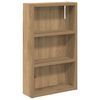 vidaXL Armoire murale de salle de bain Ch&ecirc;ne artisanal 30 x 10 x 50 cm