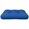vidaXL Coussin de palette bleu royal 60x60x12 cm tissu