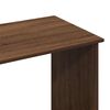 vidaXL Bureau chêne marron 80x40x75 cm bois d'ingénierie