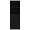 vidaXL Highboard Ch&ecirc;ne noir 36 x 35,5 x 103,5 cm Bois d'ing&eacute;nierie