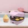 Bestron Appareil &agrave; g&acirc;teaux 3 en 1 ASW238P 700 W Rose