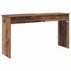 vidaXL Stand de clavier Bois ancien 120 x 32 x 64 cm Bois d'ing&eacute;nierie