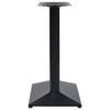 vidaXL Pied de table de bistro noir 70x40x72 cm fonte