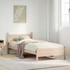 vidaXL Cadre de lit sans matelas 90x200 cm bois de pin massif