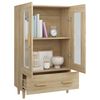 vidaXL Buffet haut Chêne sonoma 70x31x115 cm Bois d'ingénierie