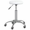 vidaXL Chaise de salle &agrave; manger Blanc Similicuir