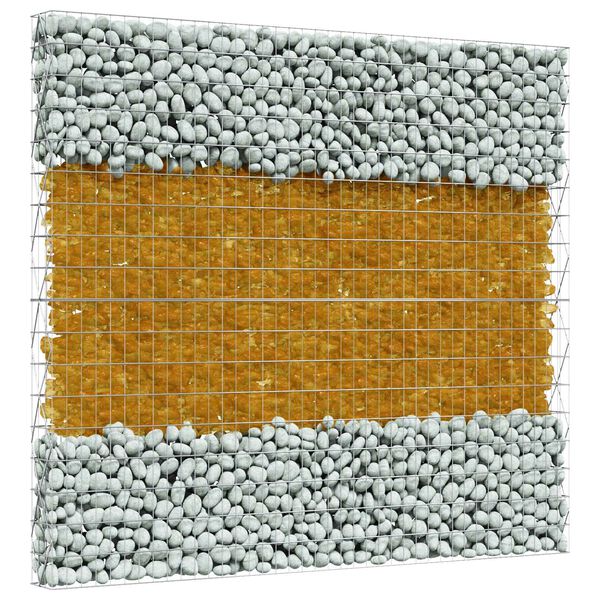 vidaXL Pierres de Jardin Marron 12 cm Verre