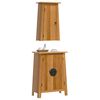 vidaXL Ensemble de meubles de salle de bain 2 pcs bois de pin massif