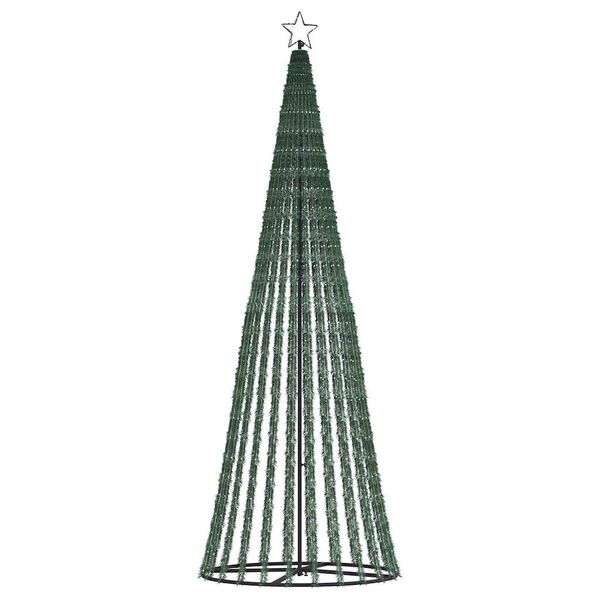 vidaXL Sapin de No&euml;l &agrave; LED 475 LED blanc froid 247 cm