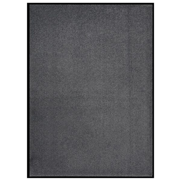 vidaXL Paillasson Anthracite 60x80 cm