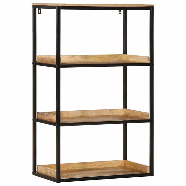 vidaXL Bibliothèque Marron 70 x 35 x 110 cm Bois de manguier massif