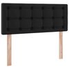 vidaXL Lit de Rangement Noir 120 x 200 cm Cuir synthétique