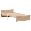 vidaXL Cadre de lit sans matelas 90x200 cm bois de pin massif