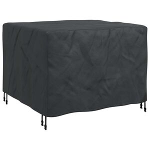 vidaXL Housse pour meubles Uni Noir 113 x 113 x 73 cm 420D