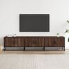 vidaXL Meuble TV ch&ecirc;ne marron 180x35x41 cm bois d'ing&eacute;nierie