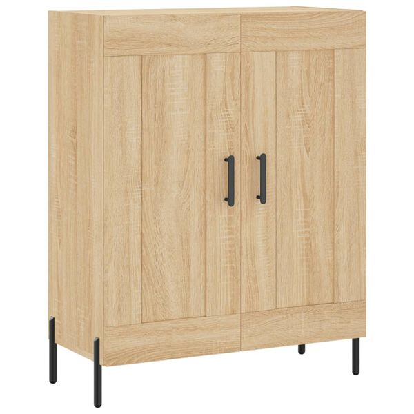 vidaXL Buffet ch&ecirc;ne sonoma 69,5x34x90 cm bois d'ing&eacute;nierie