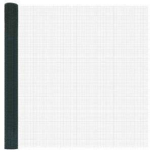 vidaXL Cl&ocirc;ture en fil soud&eacute; Vert 1.5 x 10 m