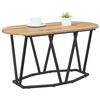 vidaXL Table basse Ch&ecirc;ne artisanal 80 x 40 x 40.5 cm