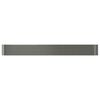 vidaXL Lit surélevé de jardin Acier enduit de poudre 620x80x68 cm gris